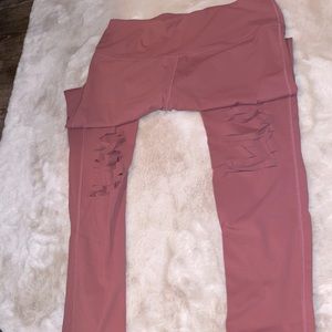 Salmon Slit Leggings